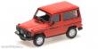 Minichamps 870038060 - MERCEDES-BENZ G-MODEL SHORT (W460) - 1980 - RED