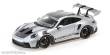 Minichamps 870065020 - PORSCHE 911 (992) GT3 RS - 2024 - SILVER W/WEISSACH PACKAGE W/BLACK WHEELS