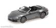 Minichamps 870068331 - PORSCHE 911 (992) - CARRERA 4S CABRIOLET - 2019 - GREY METALLIC