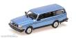 Minichamps 870171411 - VOLVO 240 GL BREAK - 1986 - BLUE METALLIC