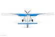 ACE Collectors 881618 - 1/72 Pilatus PC-6 HB-FKM Para Centro Locarno blau