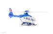 ACE Collectors 882103 - ACE Toy EC-135 Polizei Helikopter Mini (ca. 13 cm)