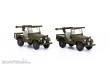 ACE Collectors 885106 - 1/87 Set mit 2 Jeep PAK58 Panzer-Abwehr Kompanie BAT