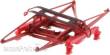 Sommerfeldt 888 - H0 Scherenstromabnehmer Typ DBS 54 rot (Paar)