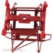 Sommerfeldt 888 - H0 Scherenstromabnehmer Typ DBS 54 rot (Paar)