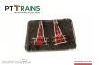 PT Trains 89202 - Stromabnehmer SX 1x3000 V DC + 1x 25000 V AC SÉRIE 18²