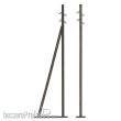Busch 8953 - Freileitung 2 Holzmasten