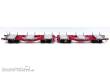 B-Models 90.421 - 2-teiliges Set InnoWaggon in rot, mit 6 ´SteelPallets´ - Ep.VI