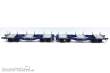 B-Models 90.422 - 2-teiliges Set InnoWaggon in blaut, mit 6 ´SteelPallets´ - Ep.VI