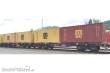 B-Models 90.503 - Containertragwagen-Doppeleinheit, 4x 20´-Container MSC