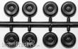 Hädl 910061 - Rädersatz SPW 60, 8 Räder, TT