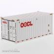 Diecast Masters 91025b - 20ft Container Dry Good Container - weiss - OOCL