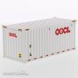 Diecast Masters 91025b - 20ft Container Dry Good Container - weiss - OOCL