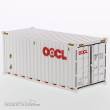 Diecast Masters 91025b - 20ft Container Dry Good Container - weiss - OOCL