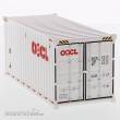 Diecast Masters 91025b - 20ft Container Dry Good Container - weiss - OOCL