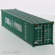 Diecast Masters 91027C - 40Ft. Container Dry Good Container - grün China Shipping