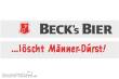 Weinert 91096 - Schiebebild-Beschriftung Becks Bier
