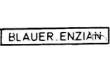 Weinert 9111 - Neusilberschilder Blauer Enzian