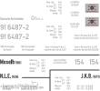 Weinert 91112 - Schiebebild-Beschriftung für ELNA C Typ 5