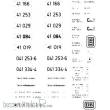 Weinert 9113 - Schiebebild-Beschriftung für BR 41