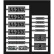 Weinert 91168 - Neusilberschilder für 44 253
