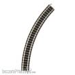 Fleischmann 9120 - Gebogenes Gleis R1, 45°