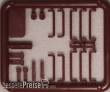 Hädl 912001-01 - Zurüstteile für gedeckte Güterwagen braun, TT