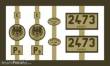 Weinert 91277 - Messingschilder für P8 - 2473