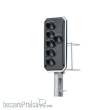 MAFEN 913609 - SBB - Hauptsignal mit 6 LEDs (Grün/Gelb/Grün/Gelb/Grün + Rot)