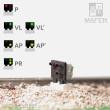 MAFEN 91403 - RENFE - Zwergsignal mit 3 LEDs (Rot+Grün/Gelb)