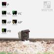 MAFEN 91404 - RENFE - Zwergsignal mit 3 LEDs (Grün/Gelb+Rot)