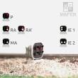 MAFEN 91408 - RENFE - Zwergsignal mit 4 LEDs (Weiss/Weiss+Rot/Weiss)