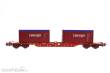 PT Trains 919001 - Wagen Sgnss TAKARGO Ep VI (38 94 455 2 057-7) + 2x CONT 20´OT TAKARGO