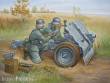 Zvezda 926156 - 1/72 deutsches 75 mm Infanter