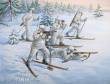 Zvezda 926199 - 1/72 WWII sowjetische Skifahr