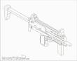 Trumpeter 00523 - 1:35 German Firearms Selection-MP7 (6 guns)