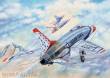 Trumpeter 03222 - 1:32 F-100D in Thunderbirds livery