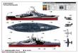 Trumpeter 05772 - 1:700 USS West Vigina BB-48 1945