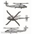 Trumpeter 06254 - SH-60K Sea Hawk (6 aircraft)