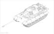 Trumpeter 07161 - 1:72 German King Tiger(Porsche turret)w.105mm kWh L/68
