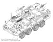 Trumpeter 07422 - M1127 Stryker Reconnaissance Vehicle (RV)