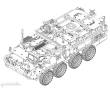 Trumpeter 07423 - M1130 Stryker Command Vehicle