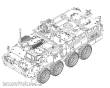 Trumpeter 07424 - US Army M1131 Stryker FSV