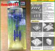 Master Tools 09984 - Holding/Guide pin for silicone mould-S (Blue)