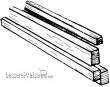 Weinert 9371 - Holzleisten 1 × 2 mm