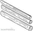 Weinert 9381 - Rundholz 3 mm Durchmesser