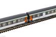 Piko 94506 - N 2er Set Abteilwagen 2 Klasse + 2 Klasse Gepäckabteilwagen SNCF IV/V