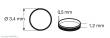 Fleischmann 948008 - Haftreifen-Satz N