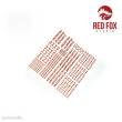 Red Fox Studio RFSQS-35016 - 3D Resin Foundry Numeral & Letters for British AFVs vol.01