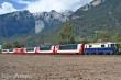 Bemo 9589123 - RhB Bp 2533 Panoramawagen Glacier Express